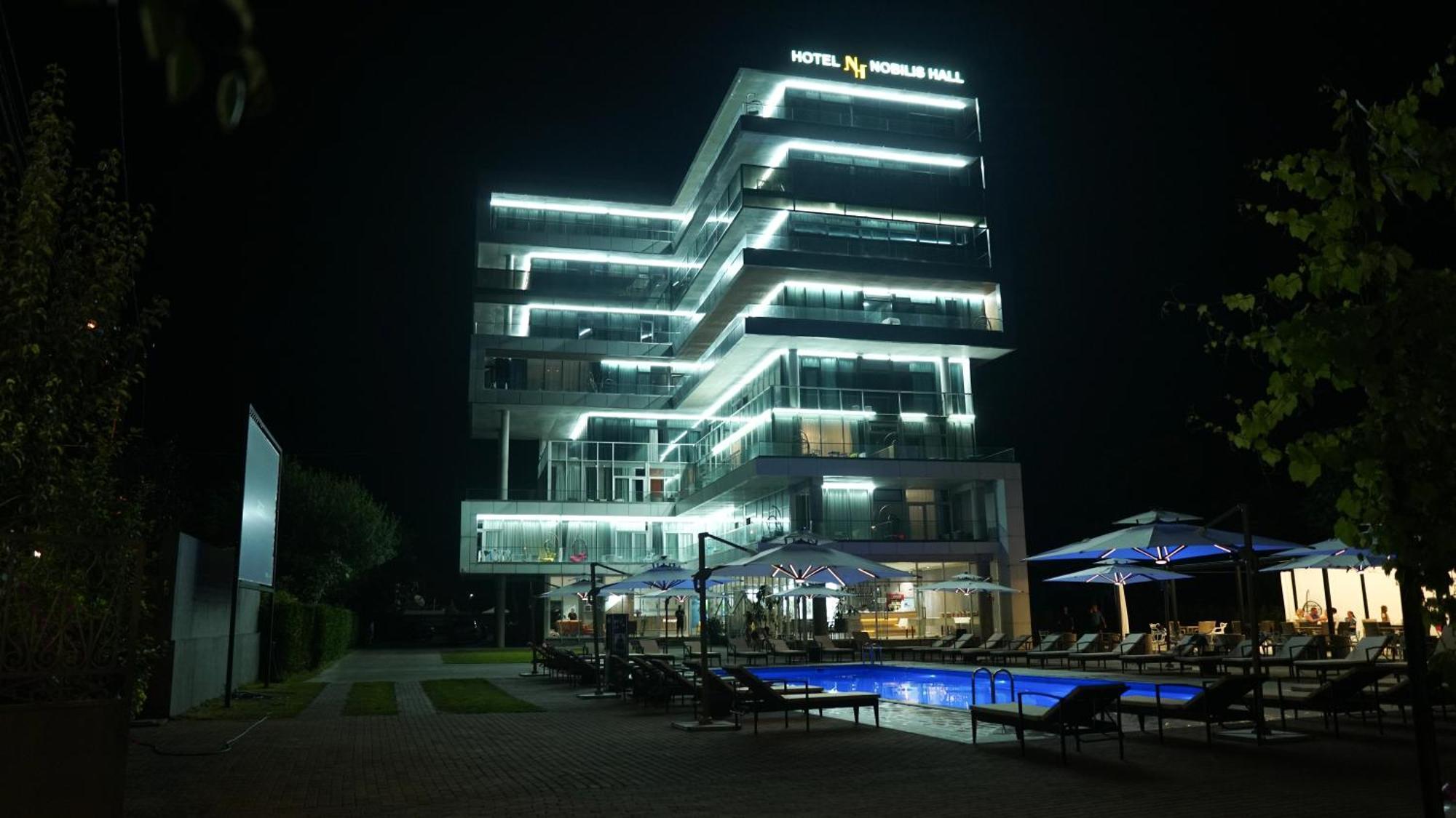 Hotel Nobilis Hall Kobuleti Esterno foto