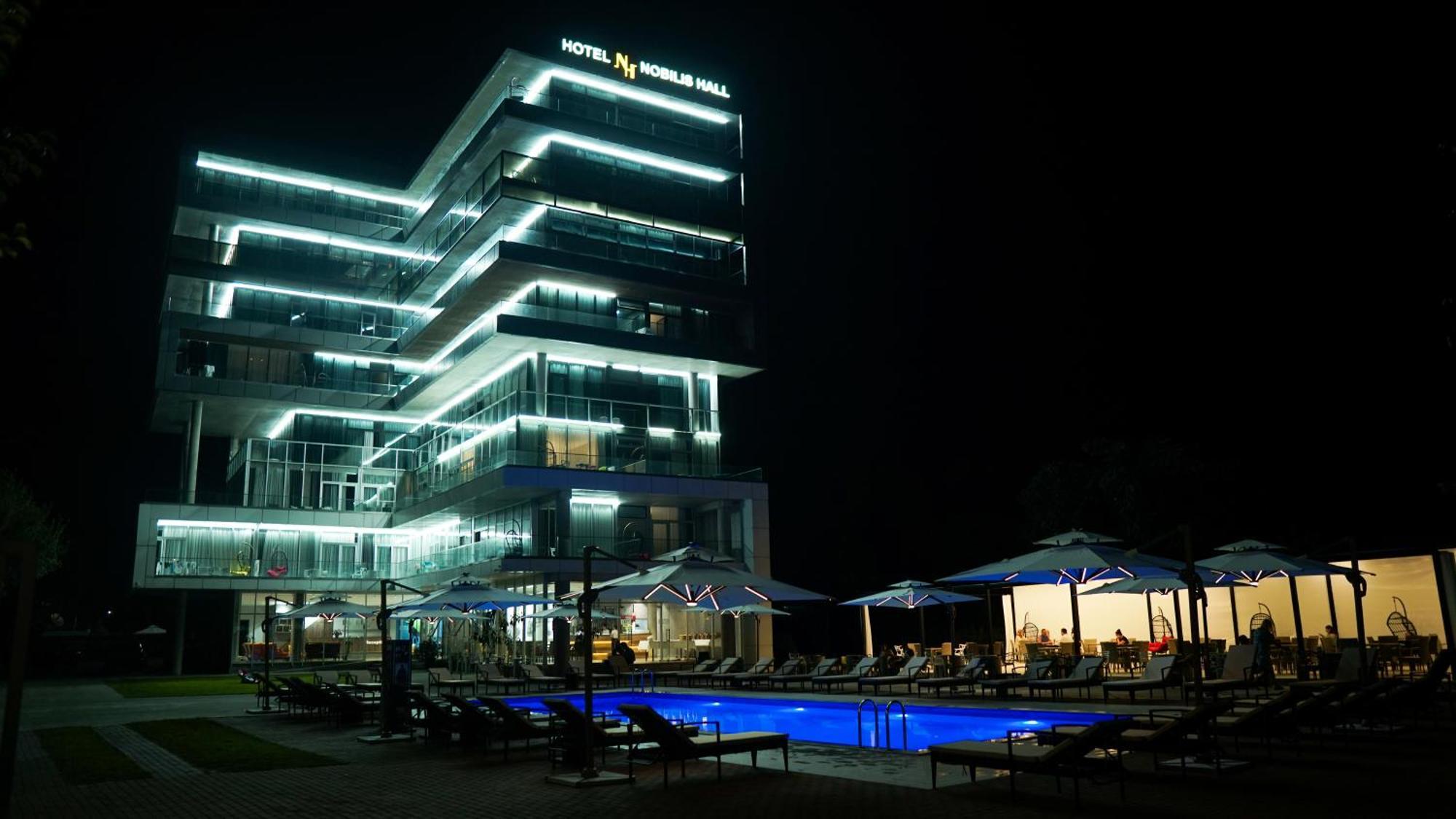 Hotel Nobilis Hall Kobuleti Esterno foto