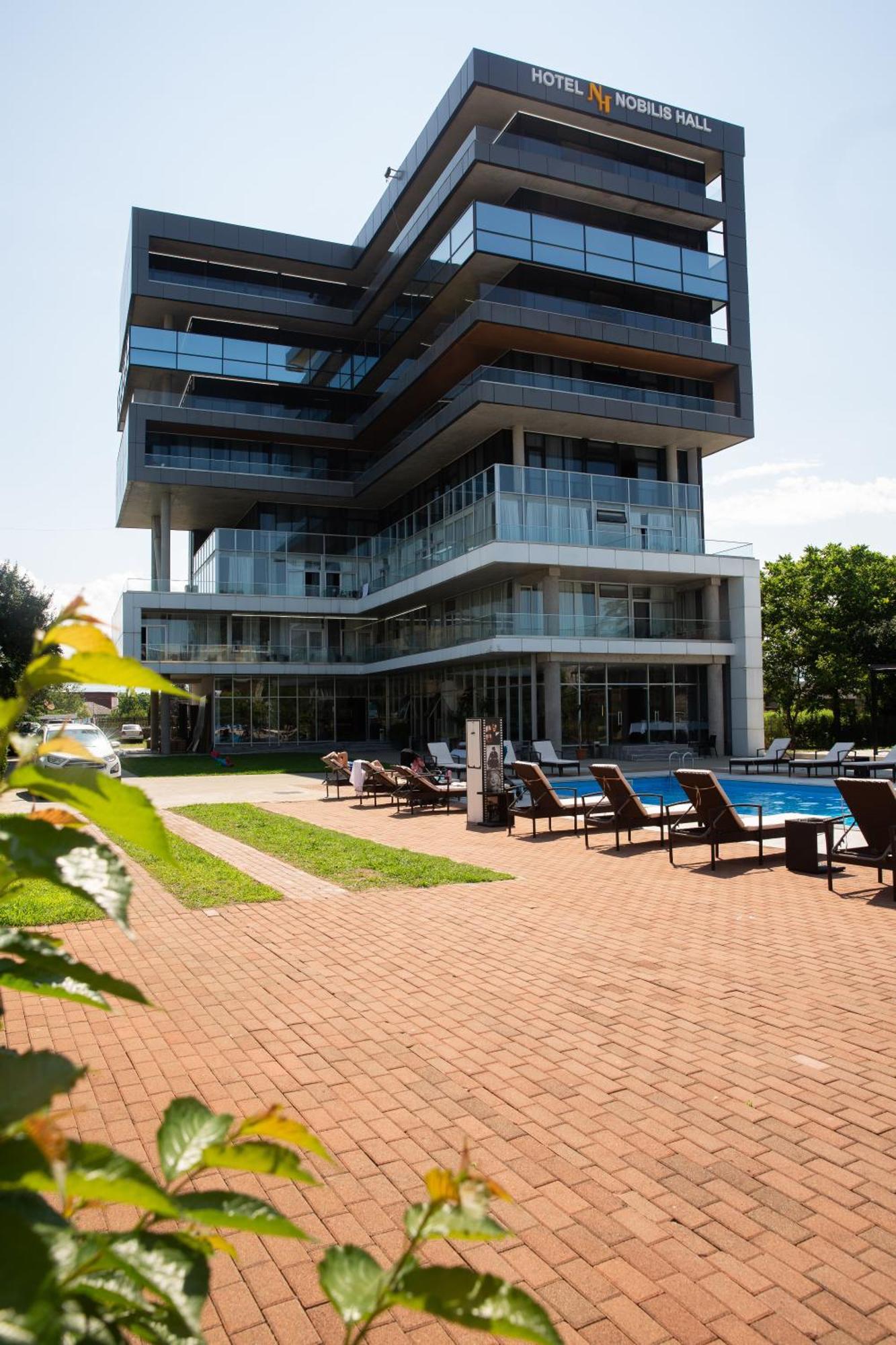 Hotel Nobilis Hall Kobuleti Esterno foto