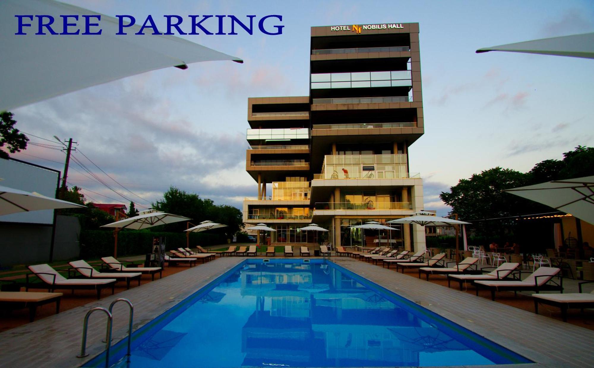 Hotel Nobilis Hall Kobuleti Esterno foto